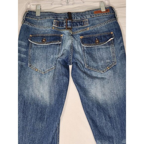 River Island Lowrise Denim Jeans Sz 4, Straight from the UK! - Picture 4 of 14
